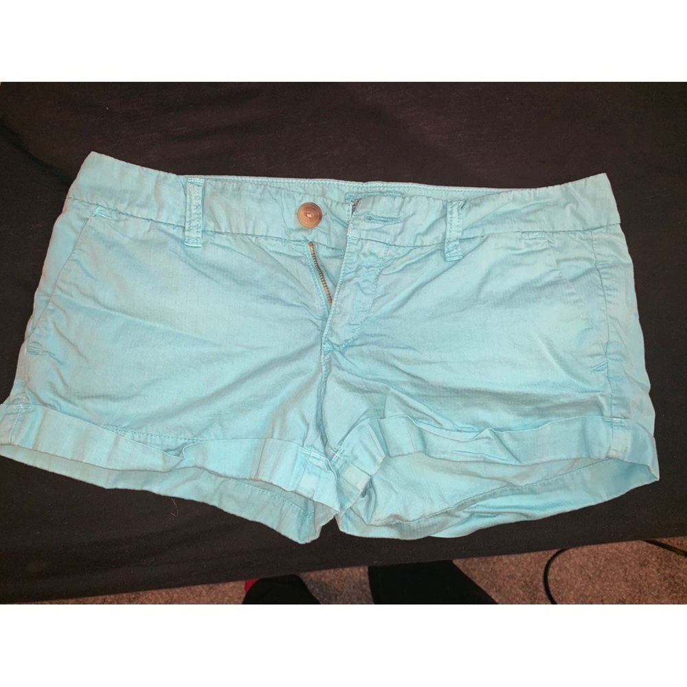 Blue shorts